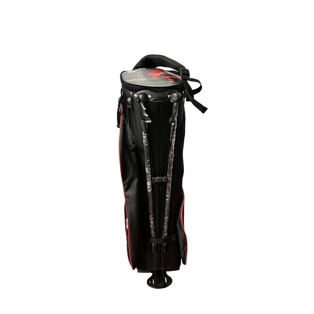 Team Effort Georgia Bulldogs Caddie Carry Hybrid Golf Bag 14-Way Black Red NEW - Picture 5 of 10